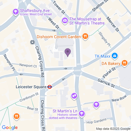 Arts Theatre - Beliggenhed