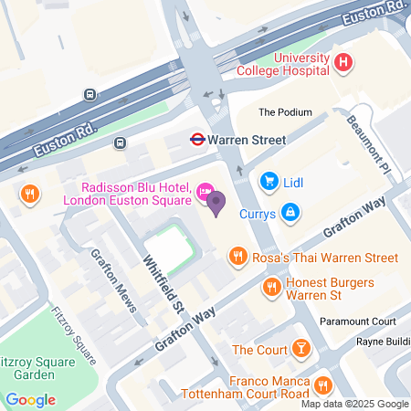 Radisson Blu Edwardian Grafton - Beliggenhed