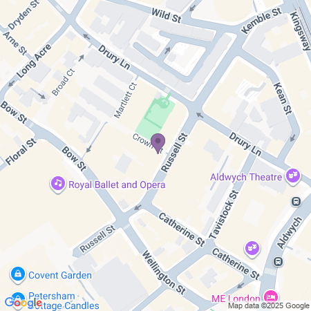 Fortune Theatre - Beliggenhed