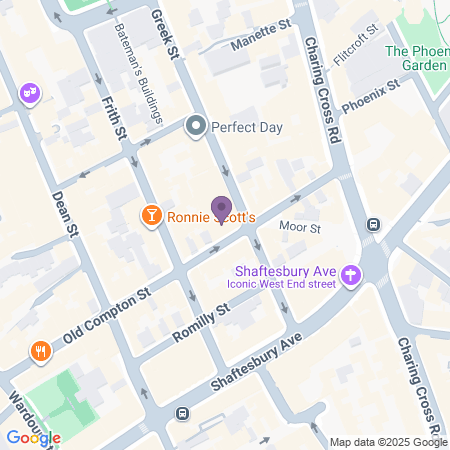 Prince Edward Theatre - Beliggenhed