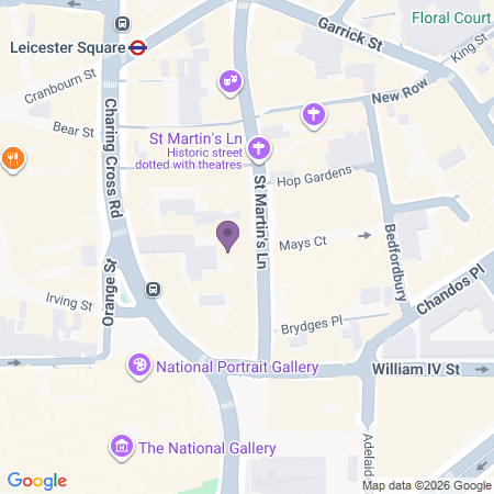 Tom Stoppard Theatre (Duke of York's Theatre) - Beliggenhed
