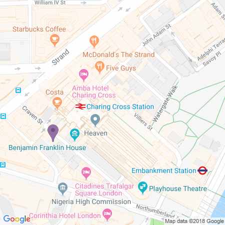 Charing Cross Theatre - Beliggenhed