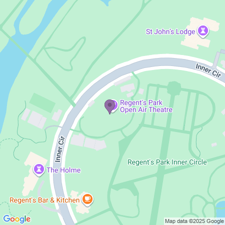 Regent's Park Open Air Theatre - Beliggenhed